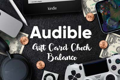 audible certificate money amount wiev without redeeming