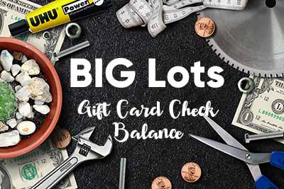 big lots gift voucher balance