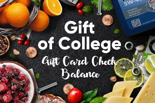 giftcollege certificate balance check