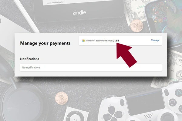 account status will be displayed on the monitor of your PC or smartphone